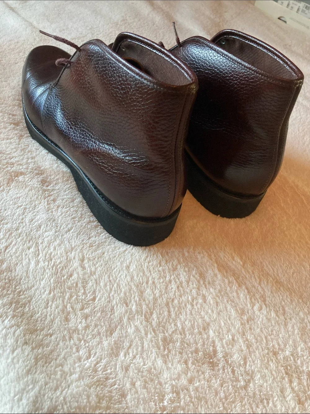 Men's Leather dress shoe - Dark Brown